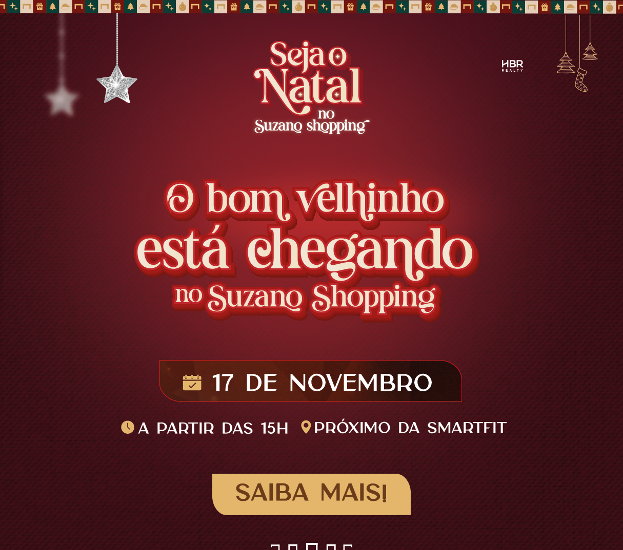 Chegada do Papai Noel – 2024