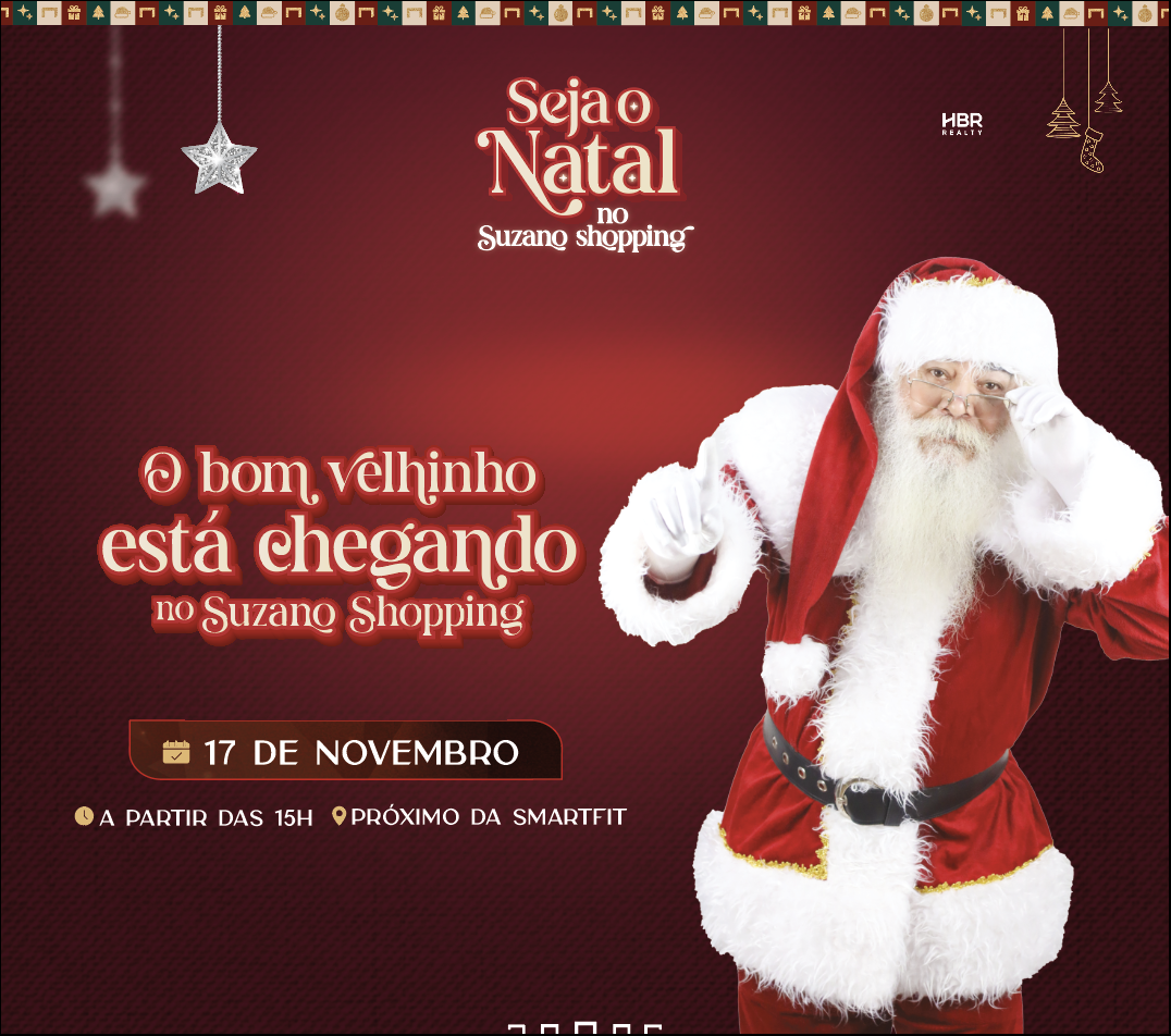 Chegada do Papai Noel – 2024